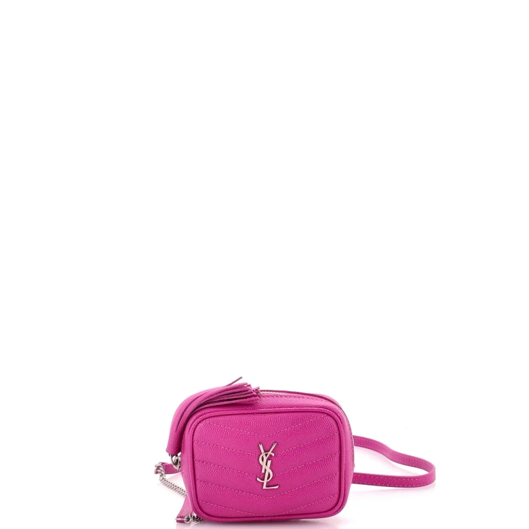 Lou Camera Bag Matelasse Chevron Leather Baby