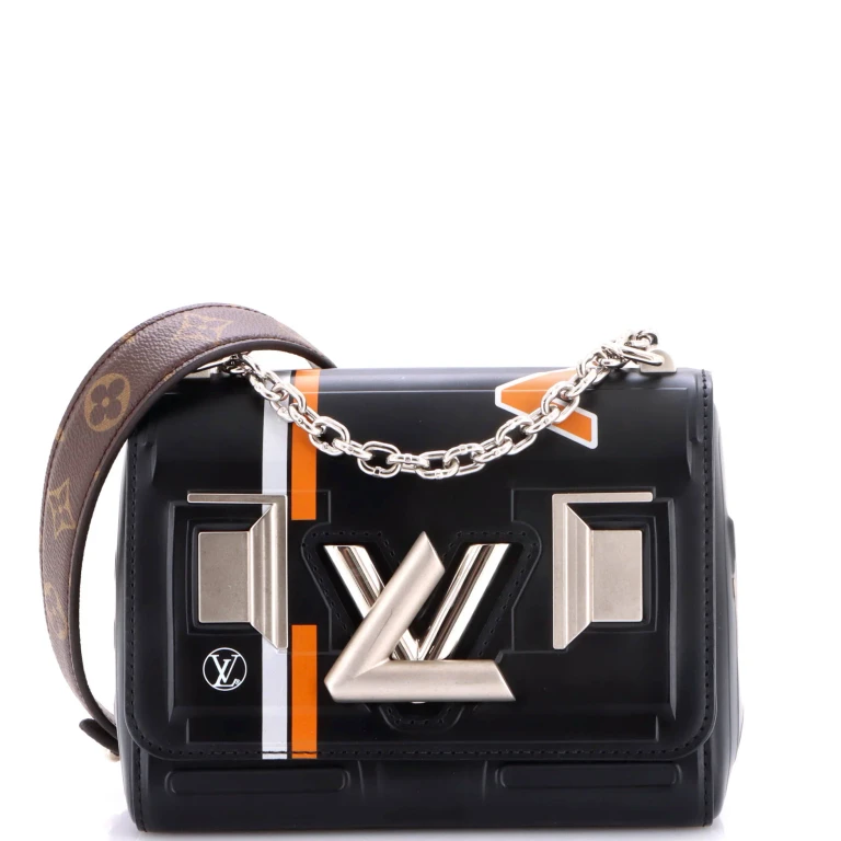 Twist Handbag Limited Edition Embossed Epi Space Leather PM