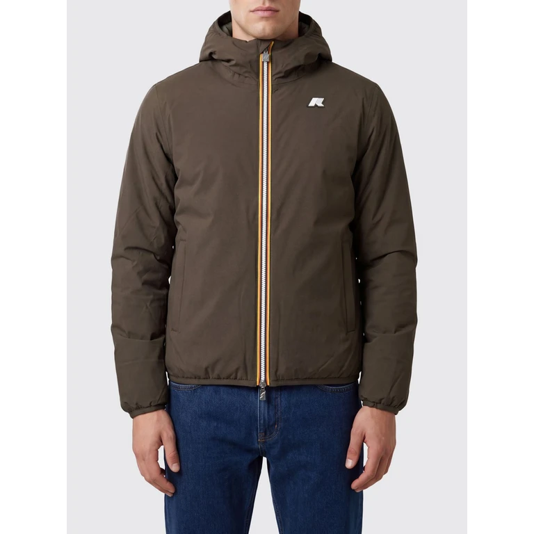 Reversible Hooded Windbreaker in Recycled Nylon (K6128VWDDQ)