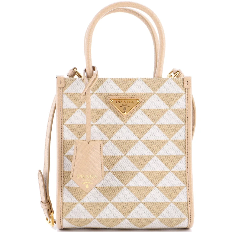 Symbole Shopper Tote Jacquard Mini