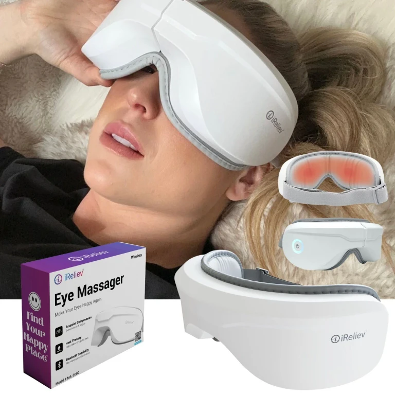 Relaxable Eye Massager with Heat