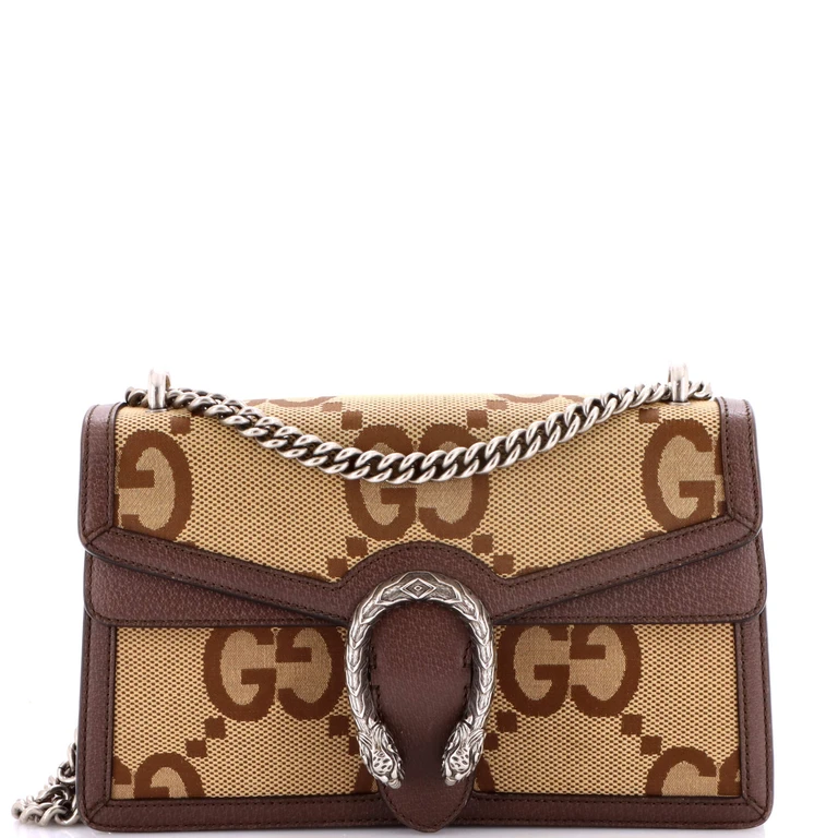 Dionysus Bag Jumbo GG Canvas Small