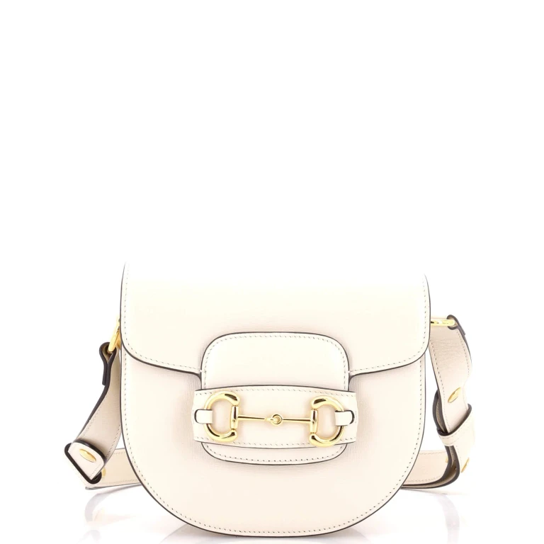 Horsebit 1955 Rounded Shoulder Bag Leather Mini