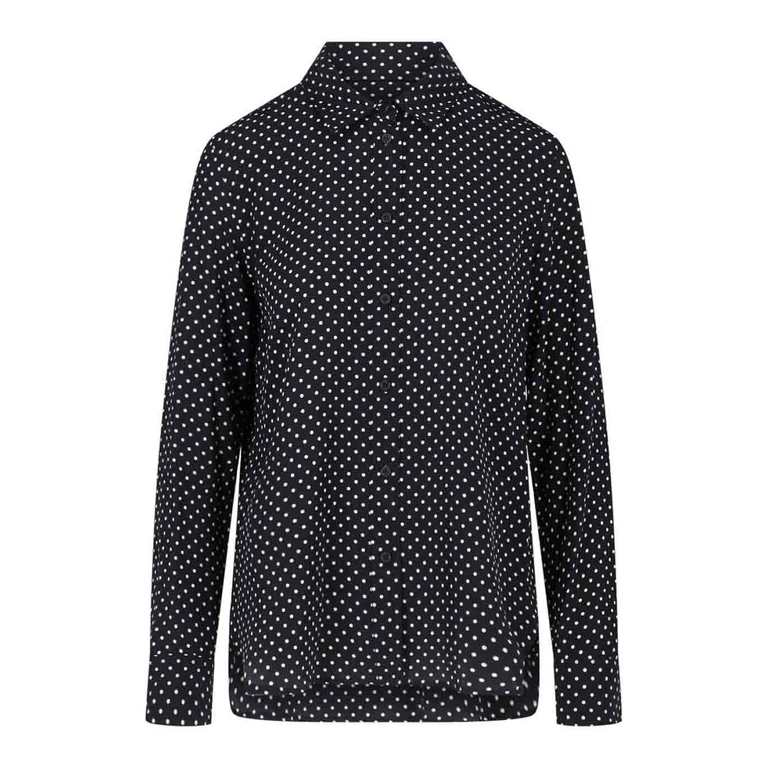 Chemise - Noir (12035W1724OBSIDIANIVORYPOLKADOT)