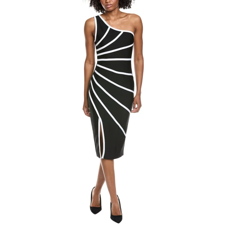 One-Shoulder Sheath Dress