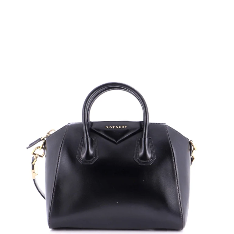 Antigona Bag Glazed Leather Small