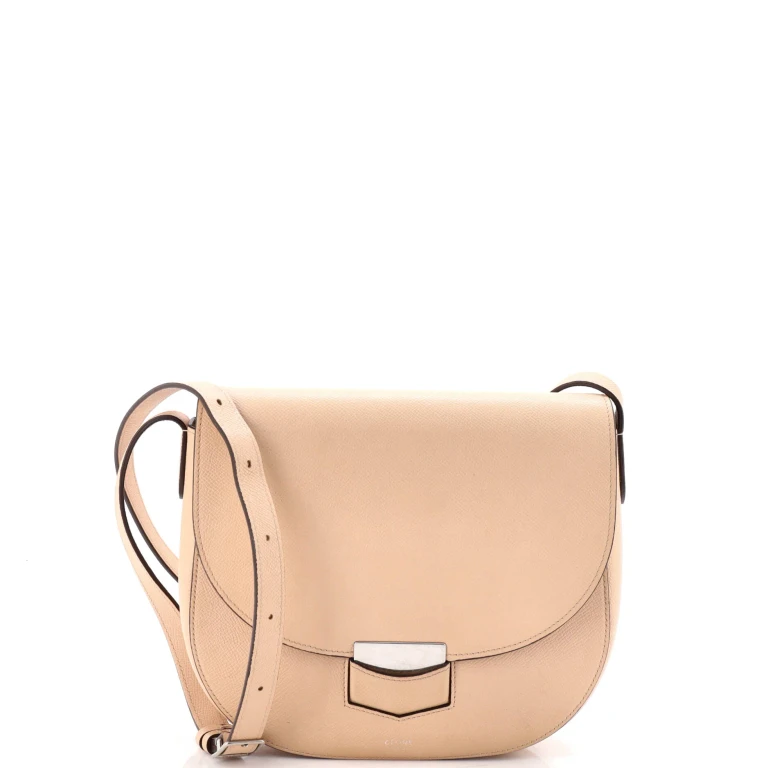 Trotteur Crossbody Bag Grainy Leather Medium