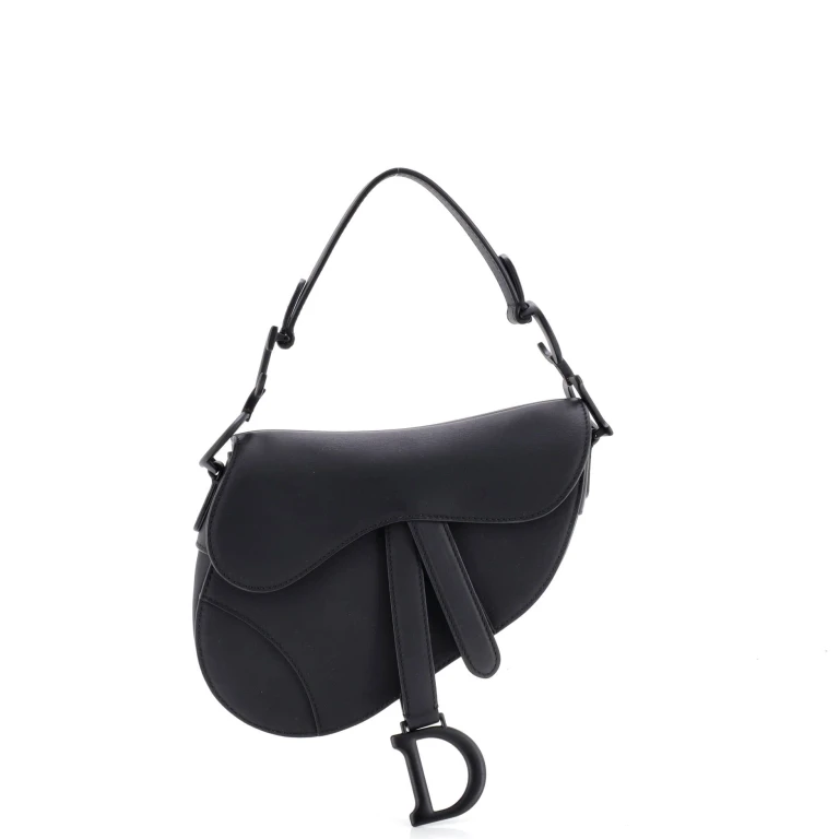 Ultra Matte Saddle Handbag Leather Mini