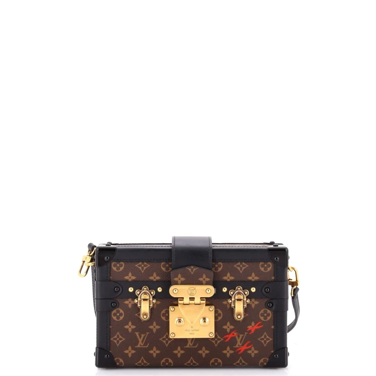 Petite Malle Handbag Monogram Canvas