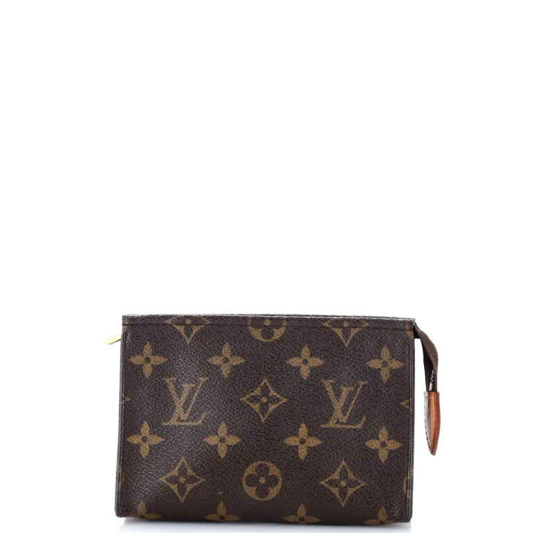 Toiletry Pouch Monogram Canvas 15