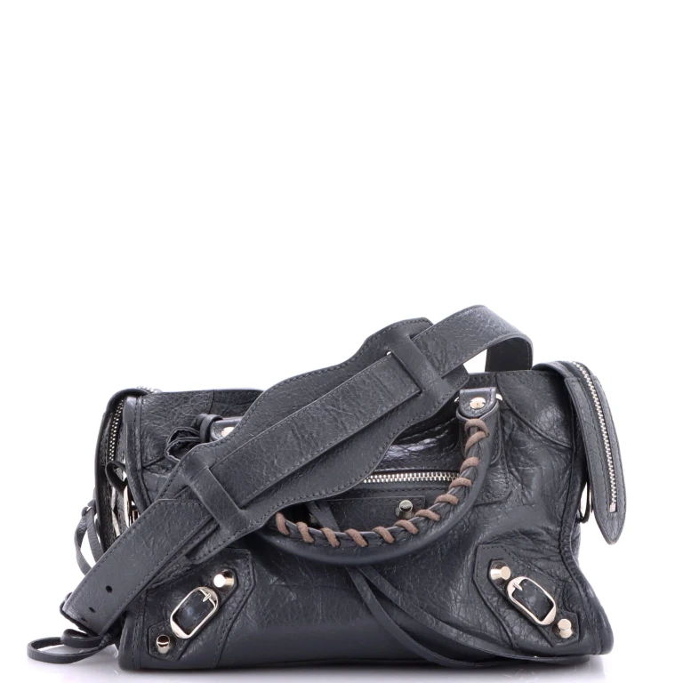 City Classic Studs Bag Leather Mini