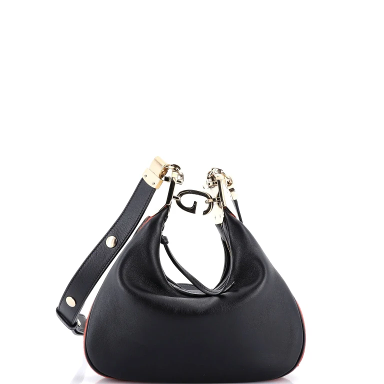 Attache Shoulder Bag Leather Small
