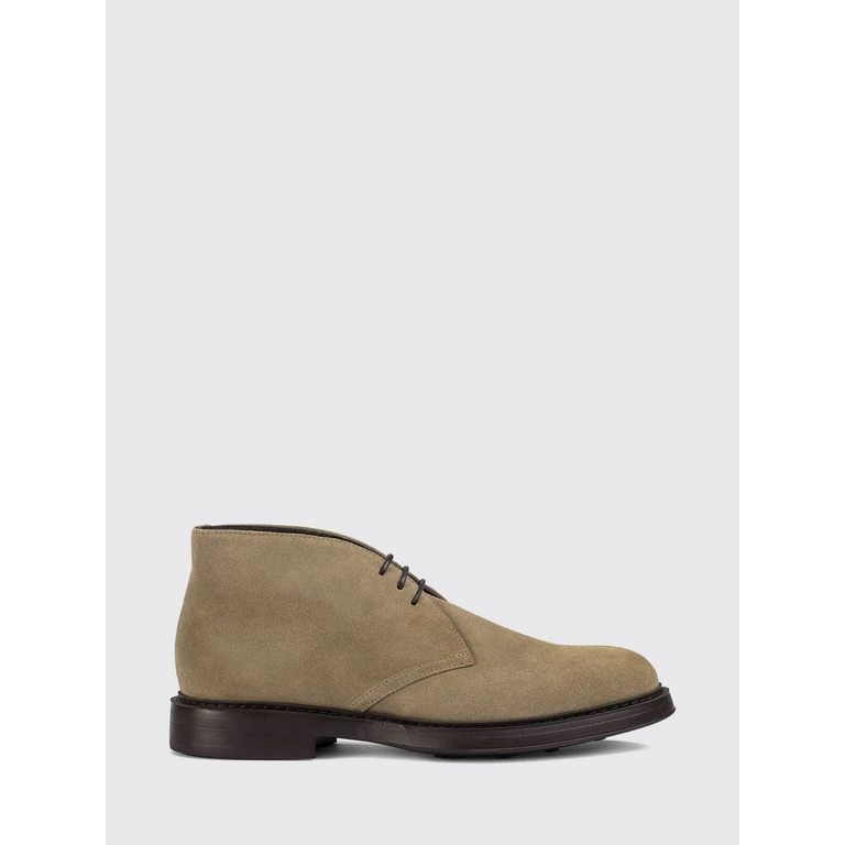 DOUCAL'S Suede Leather Chukka Boots with Rubber Sole (DU3237BRUXUF009TM08)