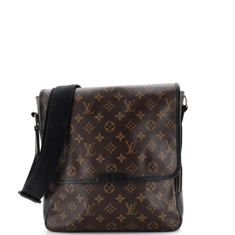Bass Messenger Bag Macassar Monogram Canvas MM