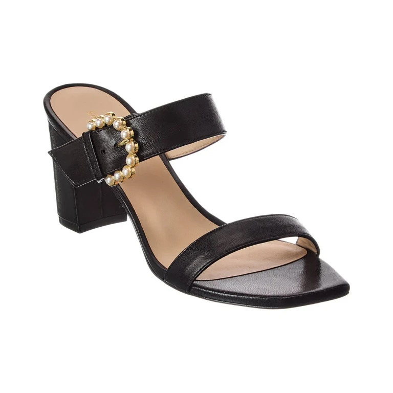 Piper 75 Block Leather Sandal