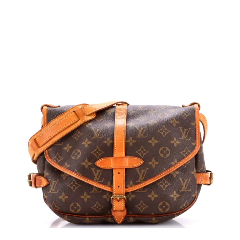 Saumur Handbag Monogram Canvas 30