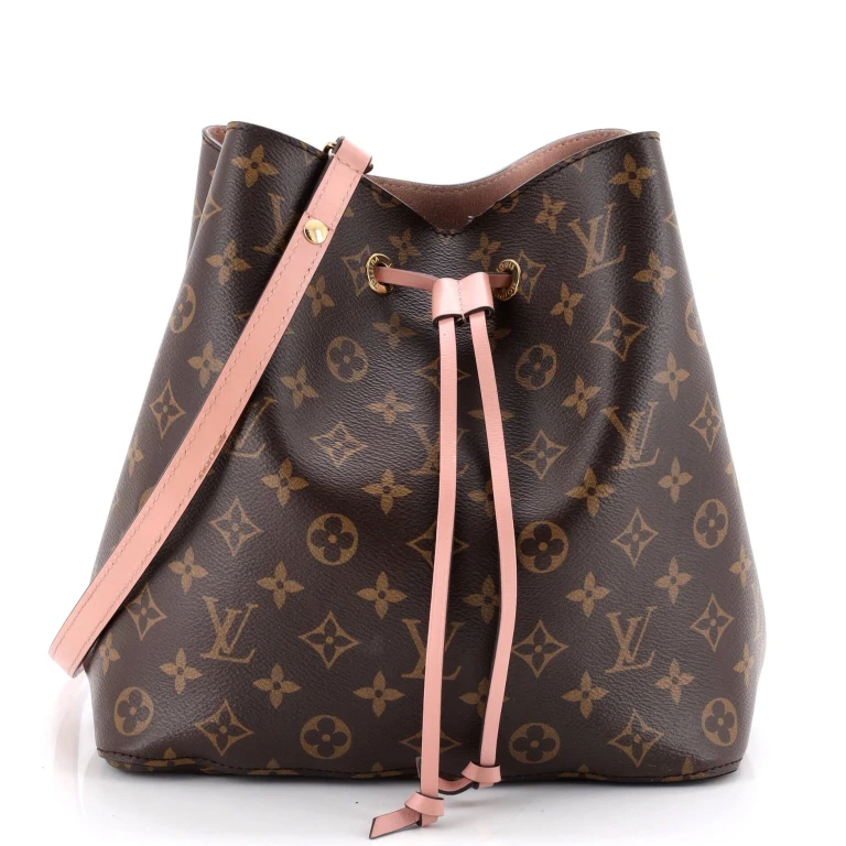 NeoNoe Handbag Monogram Canvas with Leather MM