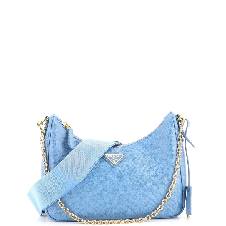 Re-Edition 2005 Shoulder Bag Saffiano Leather Small