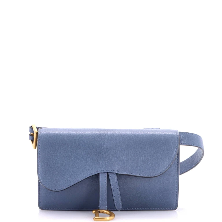 Saddle Rectangular Belt Bag Leather