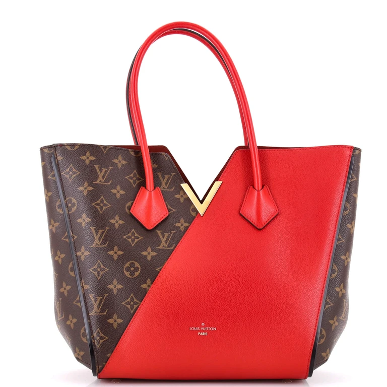 Kimono Handbag Monogram Canvas and Leather MM