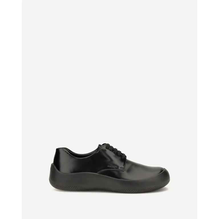 Brushed leather Sneakers Male 7.5