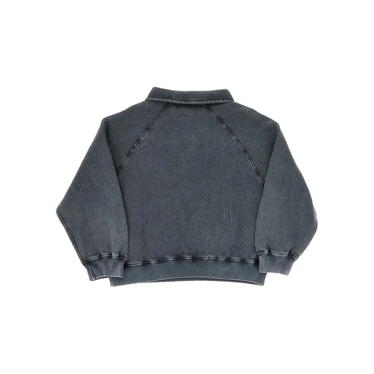 Washed jersey polo sweatshirt - KIDS Kids 8Y