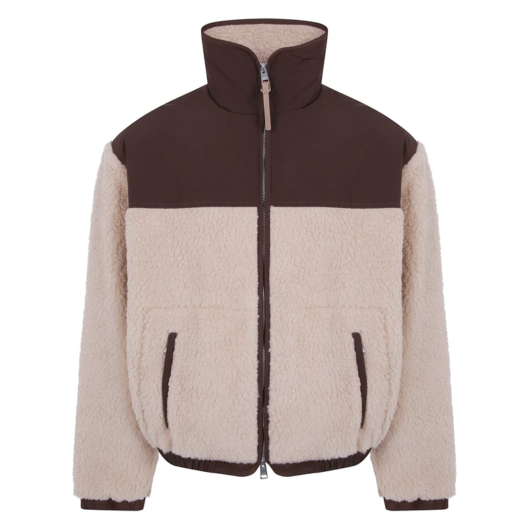 AMI ALEXANDRE MATTIUSSI Jacket With Zipped Front "Zipped Jacket With N