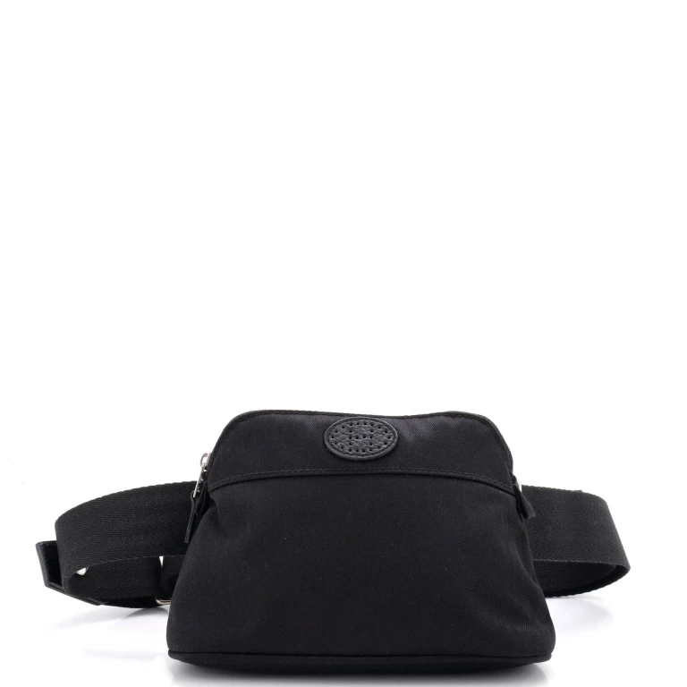 Bolide Ceinture Balle de Golf Belt Bag Toile and Leather GM