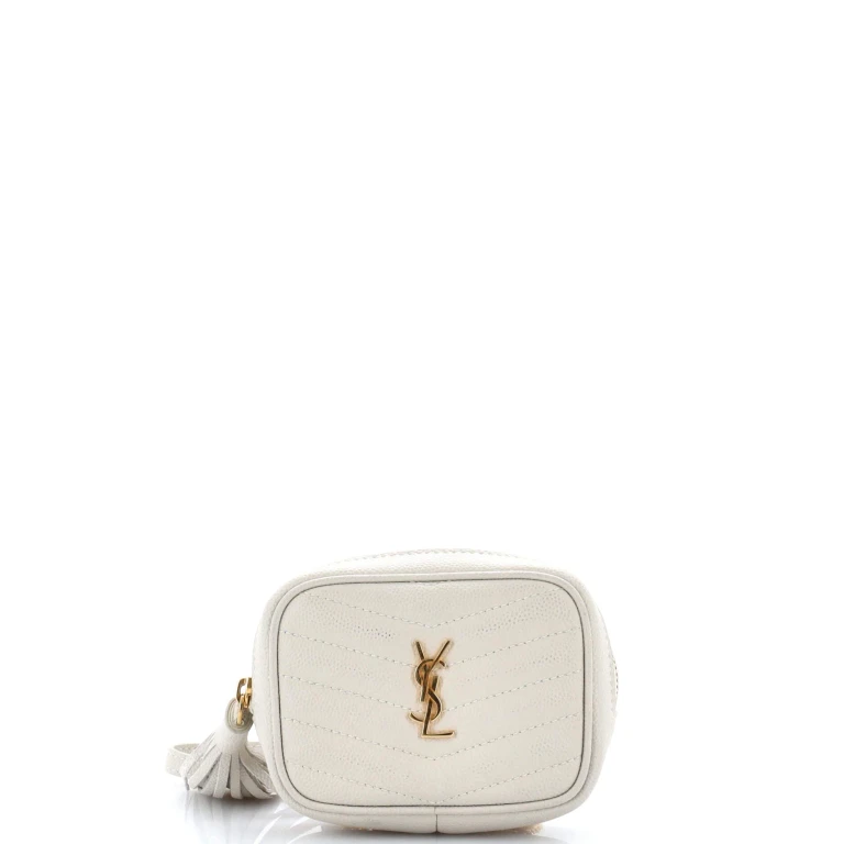 Lou Camera Bag Matelasse Chevron Leather Baby