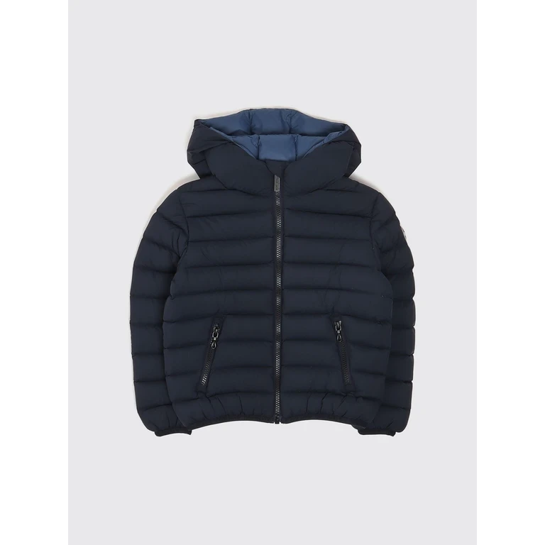 Boy's Water-Repellent Short Puffer Jacket with Hood and Zip (34000097A4ZP68)