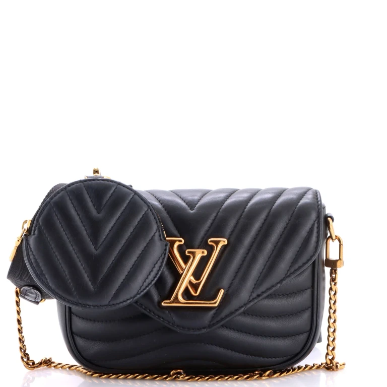 New Wave Multi Pochette Quilted Leather