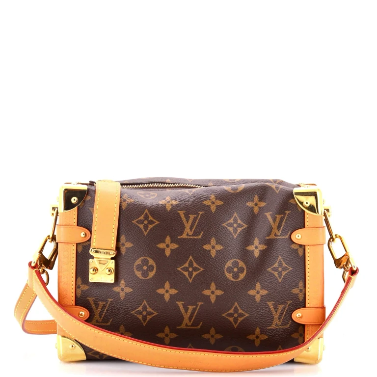Side Trunk Handbag Monogram Canvas MM