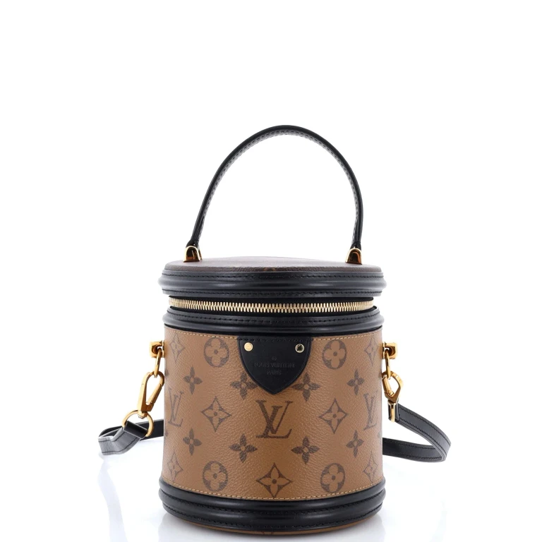 Cannes Handbag Reverse Monogram Canvas