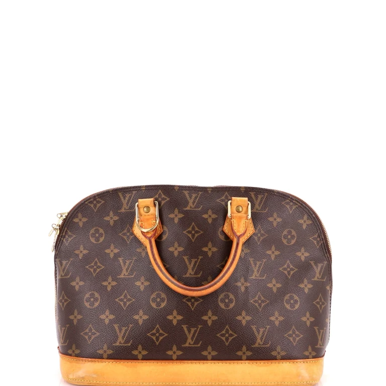 Vintage Alma Handbag Monogram Canvas PM