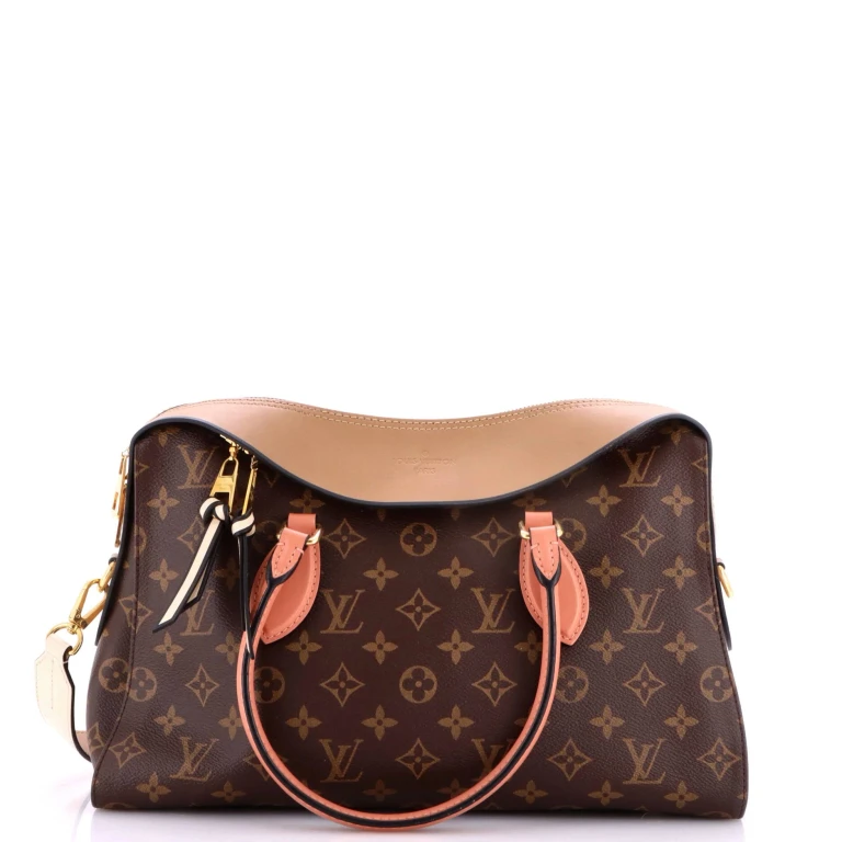 Tuileries Handbag Monogram Canvas with Leather
