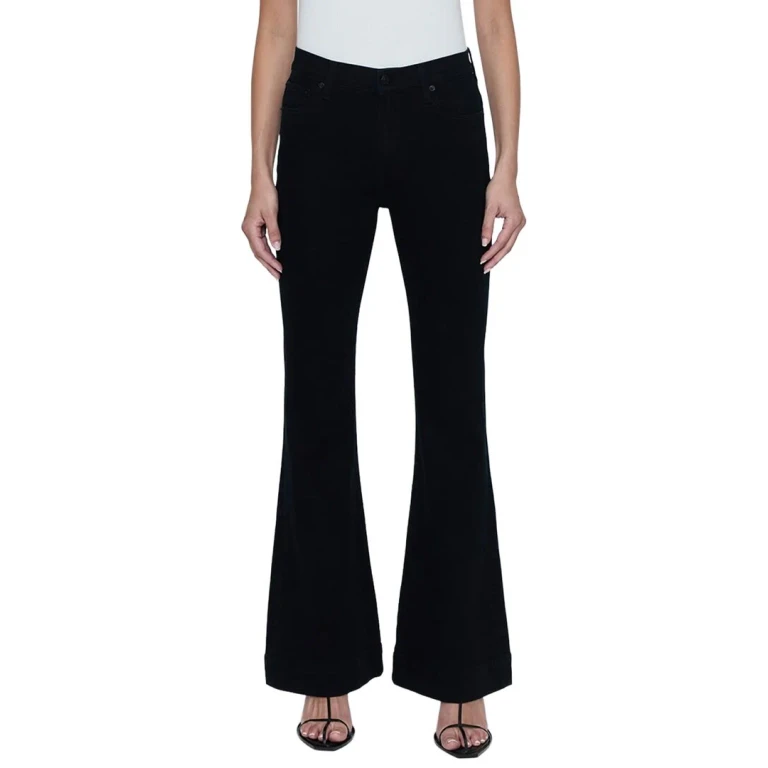 Kinsley Black Ink Flare Jean