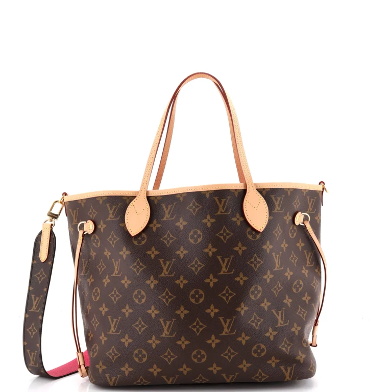 Neverfull Bandouliere Inside Out Monogram Canvas and Textile MM