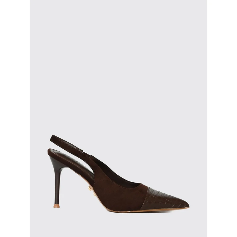 Heeled Sandal Woman color Brown (S0025MAR)