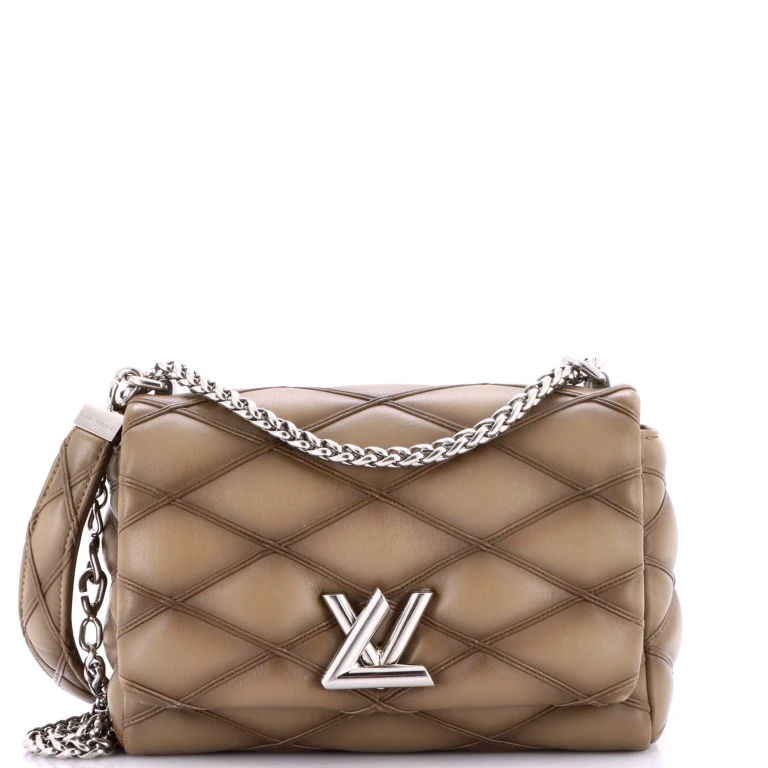 GO-14 Top Handle NM Handbag Malletage Leather MM
