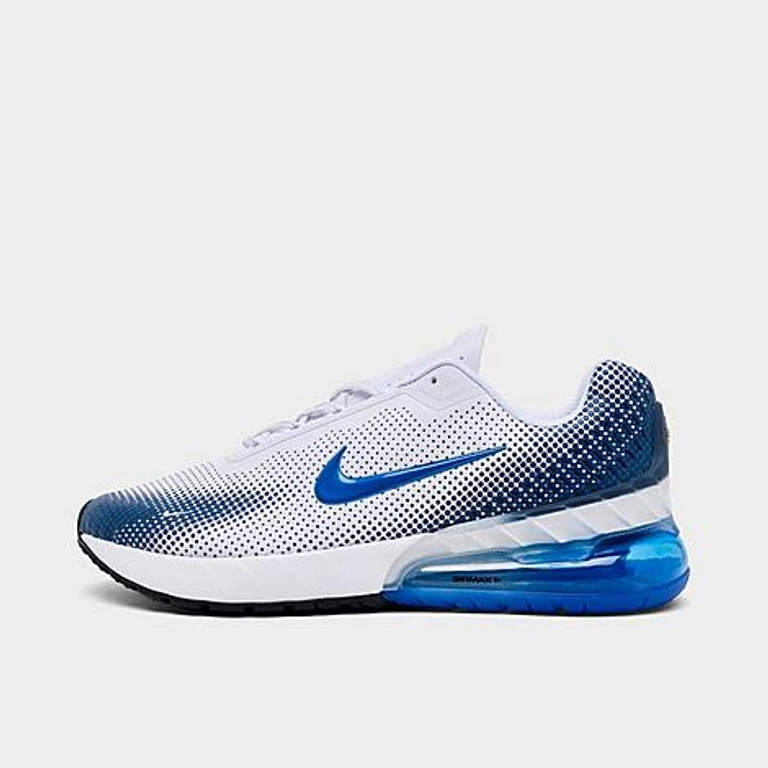 Men's Air Max Phoenix Casual Shoes in White/Game Royal/Obsidian Size: 7.0
