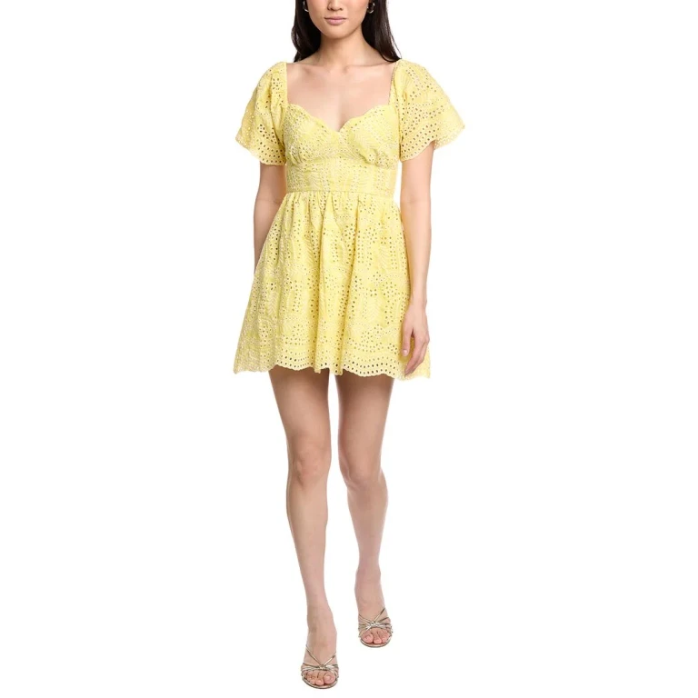 Lemon Drop Mini Dress