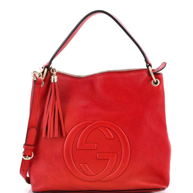 Soho Convertible Hobo Leather Large