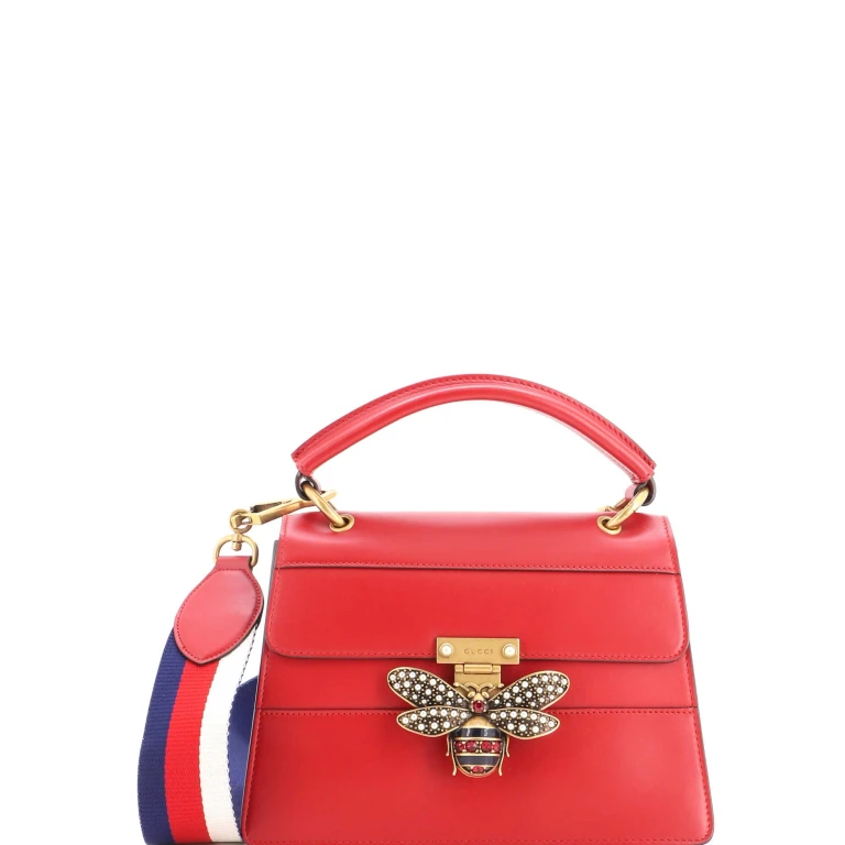 Queen Margaret Top Handle Bag Leather Small