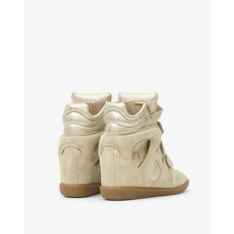 Baskets Bekett Ring - Femme - Beige Clair / Doré Clair - Taille35 - Isabel Marant