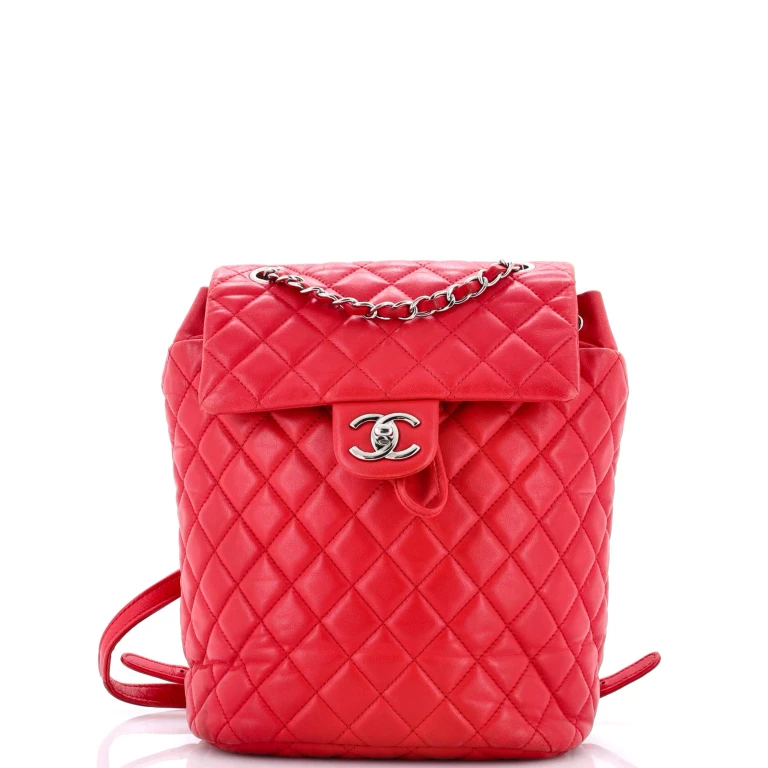 Urban Spirit Backpack Quilted Leather Small