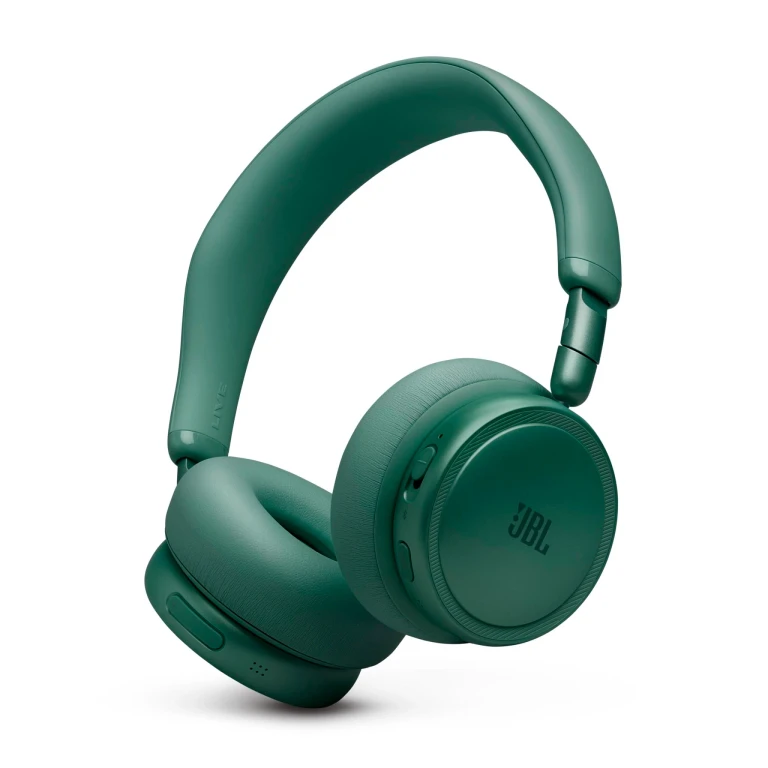 Live 680NC - Wireless on-Ear True Adaptive Noise Cancelling Headphones, JBL Signature Sound with Hi-Res Audio, 2-mic Perfect Calls 2.0 with AI-Trained Algorithm, & Personi-Fi 3.0 (Green)