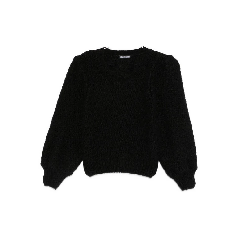 Pull Col Rond - Noir (2487491599)