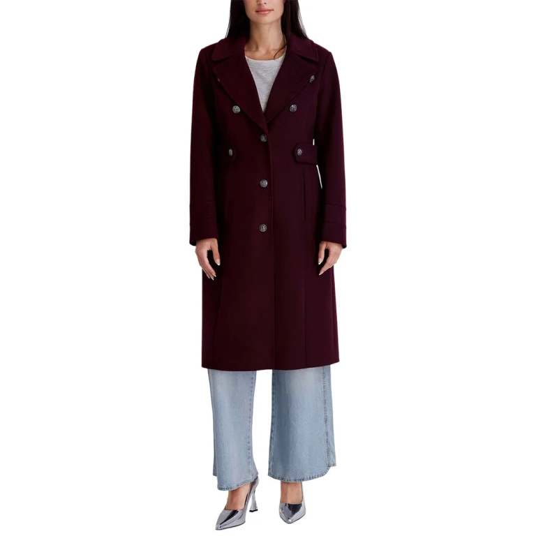Long Wool-Blend Jacket