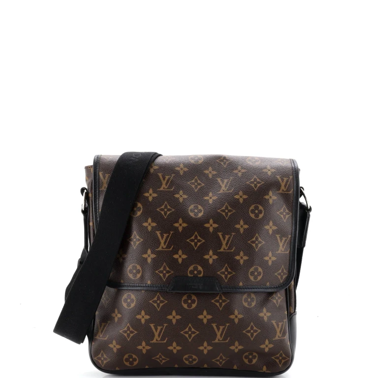 Bass Messenger Bag Macassar Monogram Canvas MM