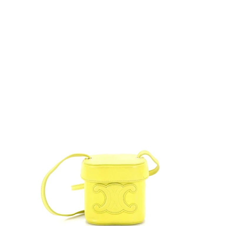 Cuir Triomphe Box Bag Leather Small